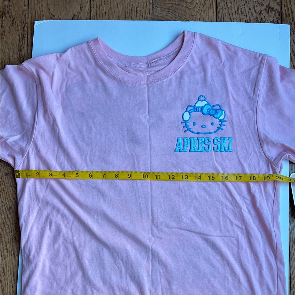 Hello Kitty Pink Apres Ski Tee - Picture 4 of 7